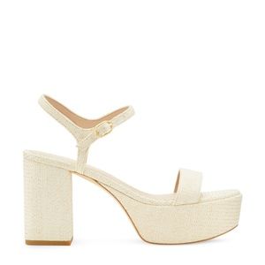 STUART WEITZMAN | Dancer Mid Block Platform Sandal